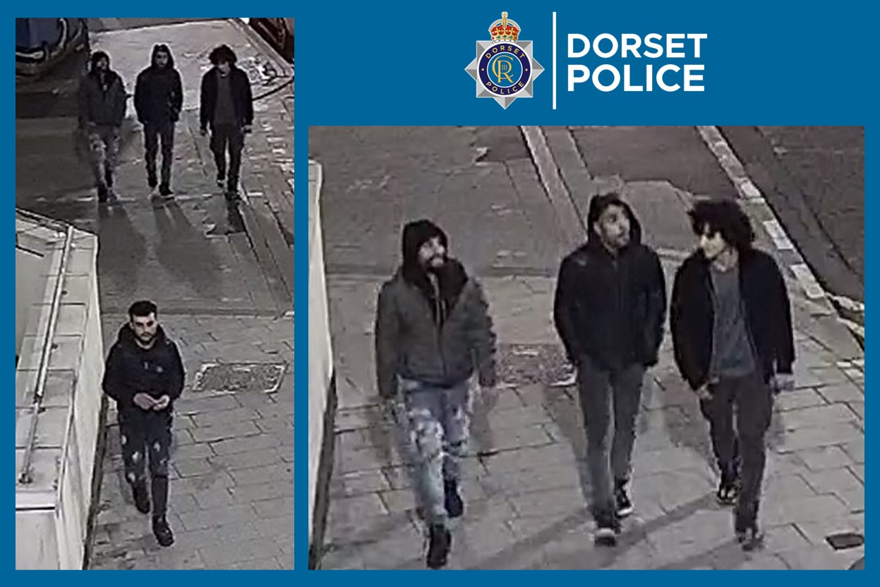CCTV: Men sought after Rolex watch stolen in Bournemouth robbery